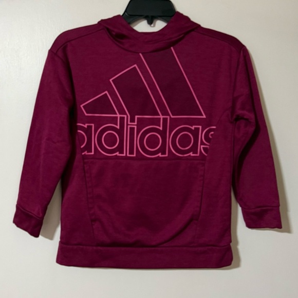 adidas Other - Adidas Kids Burgundy Hoodie
